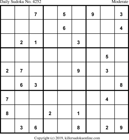 Killer Sudoku for 10/24/2019