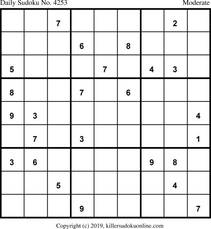 Killer Sudoku for 10/25/2019