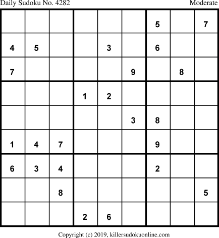 Killer Sudoku for 11/23/2019
