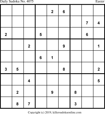 Killer Sudoku for 4/30/2019