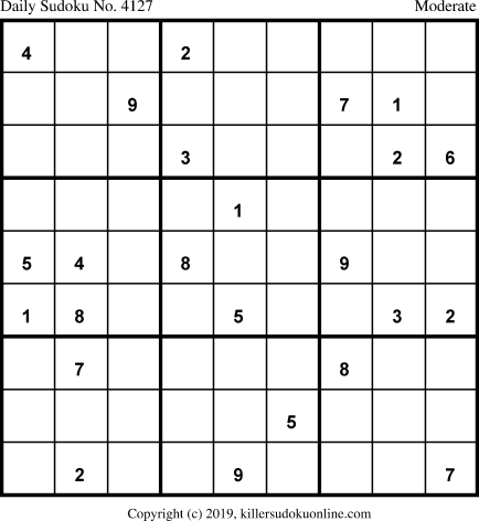 Killer Sudoku for 6/21/2019