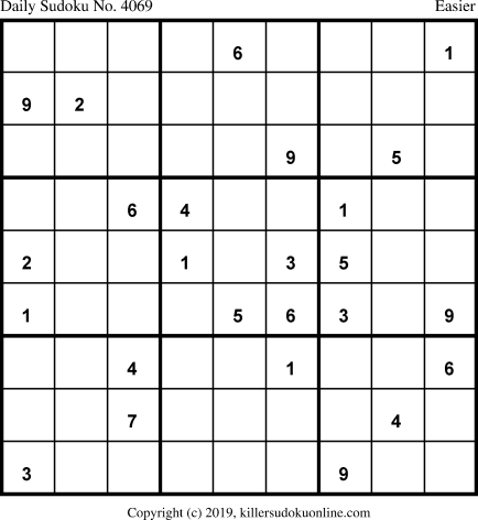 Killer Sudoku for 4/24/2019