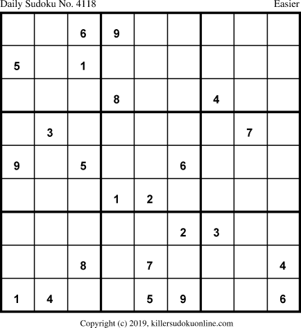 Killer Sudoku for 6/12/2019