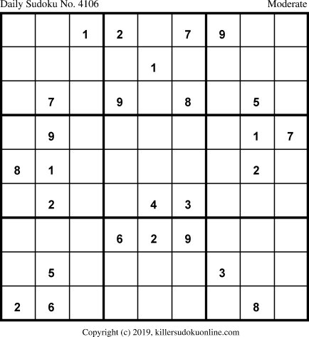 Killer Sudoku for 5/31/2019