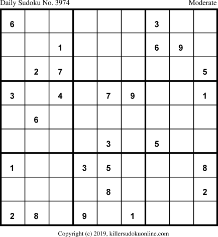 Killer Sudoku for 1/19/2019