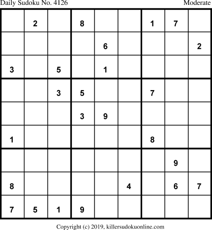 Killer Sudoku for 6/20/2019
