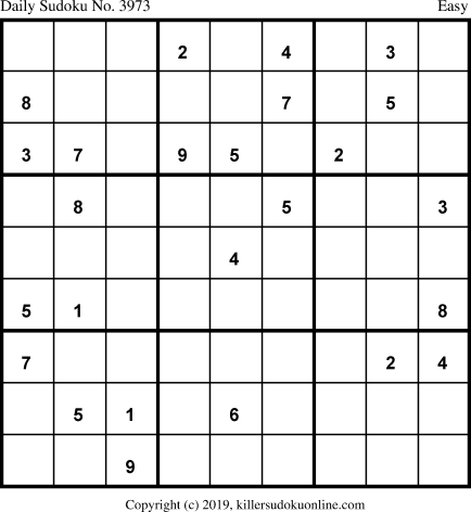 Killer Sudoku for 1/18/2019