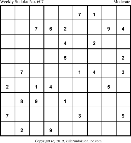 Killer Sudoku for 10/21/2019