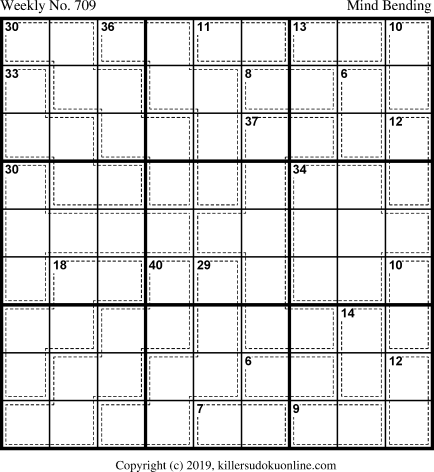 Killer Sudoku for 8/5/2019