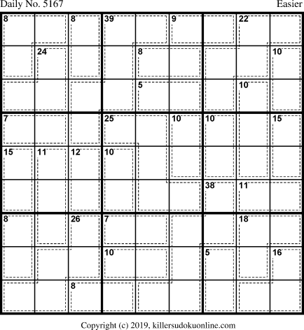 Killer Sudoku for 2/10/2020