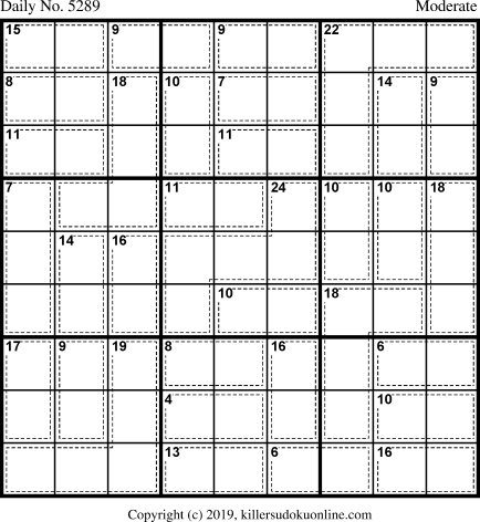 Killer Sudoku for 6/11/2020