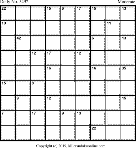 Killer Sudoku for 12/31/2020