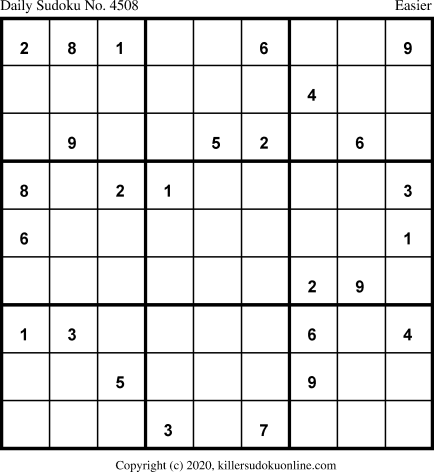Killer Sudoku for 7/6/2020