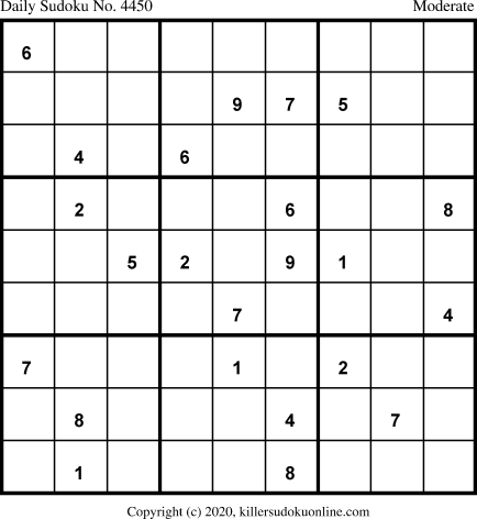 Killer Sudoku for 5/9/2020