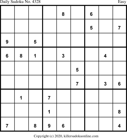 Killer Sudoku for 1/8/2020