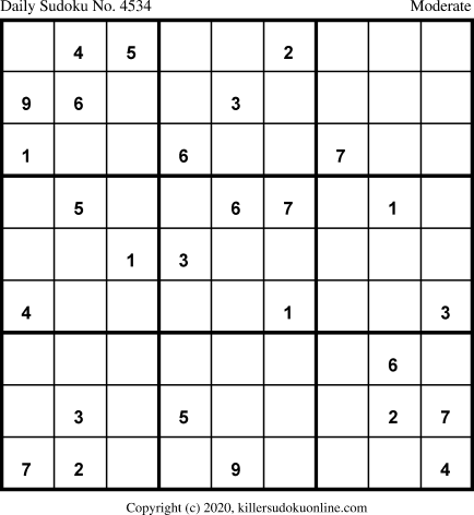 Killer Sudoku for 8/1/2020