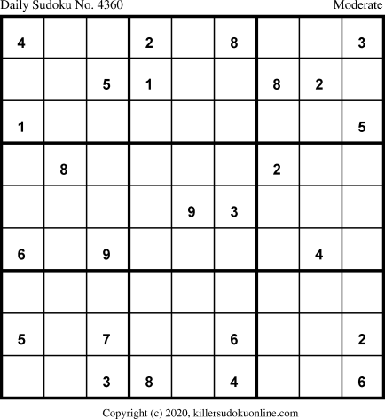Killer Sudoku for 2/9/2020