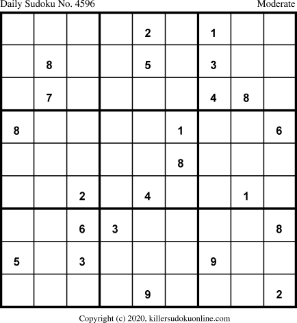 Killer Sudoku for 10/2/2020