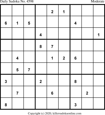 Killer Sudoku for 10/4/2020