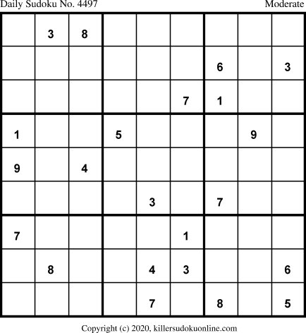 Killer Sudoku for 6/25/2020