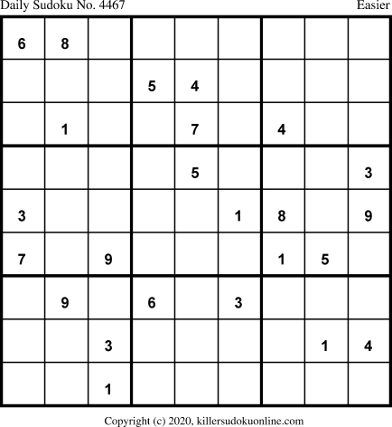 Killer Sudoku for 5/26/2020