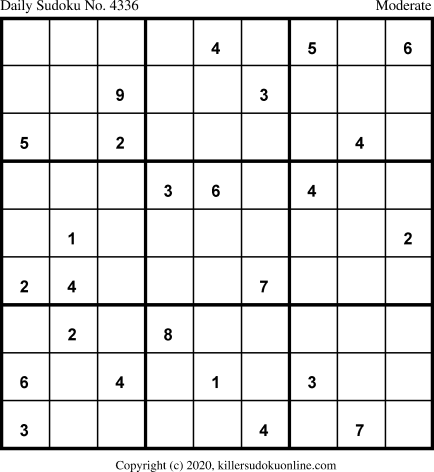 Killer Sudoku for 1/16/2020