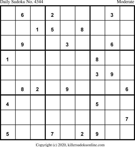 Killer Sudoku for 1/24/2020