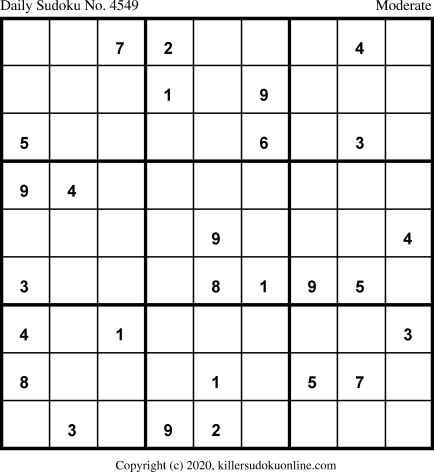 Killer Sudoku for 8/16/2020