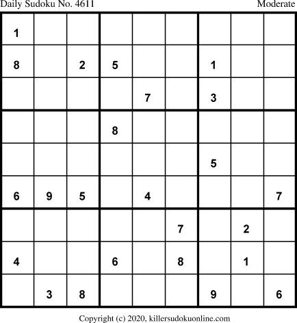Killer Sudoku for 10/17/2020