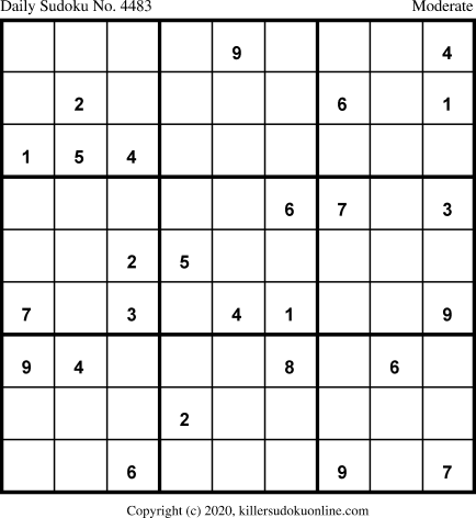 Killer Sudoku for 6/11/2020