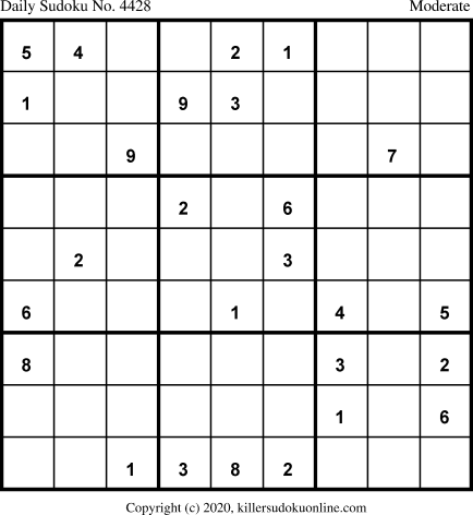 Killer Sudoku for 4/17/2020