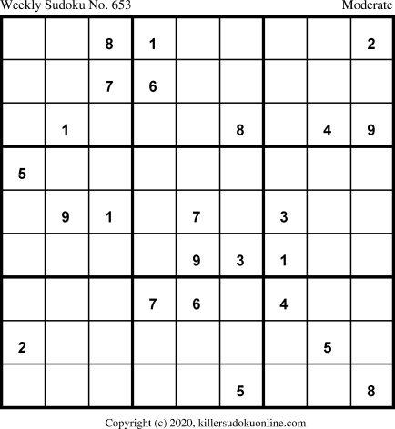 Killer Sudoku for 9/7/2020
