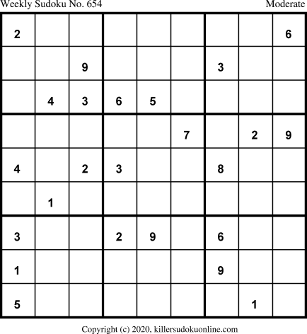 Killer Sudoku for 9/14/2020