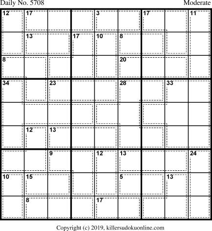 Killer Sudoku for 8/4/2021