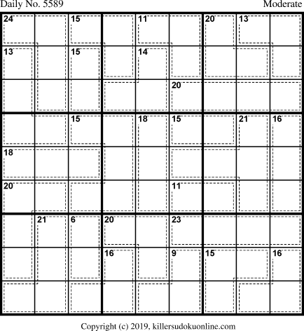 Killer Sudoku for 4/7/2021