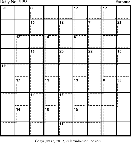 Killer Sudoku for 1/3/2021