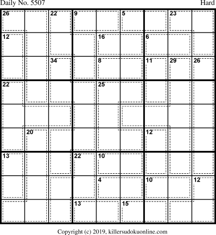 Killer Sudoku for 1/15/2021