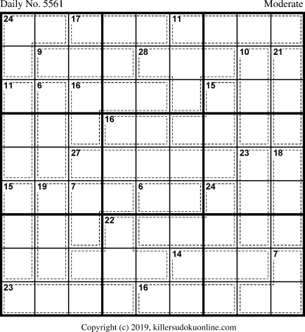 Killer Sudoku for 3/10/2021