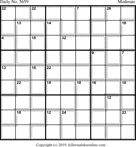 Killer Sudoku for 6/16/2021
