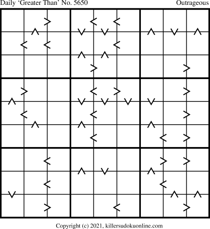 Killer Sudoku for 10/2/2021