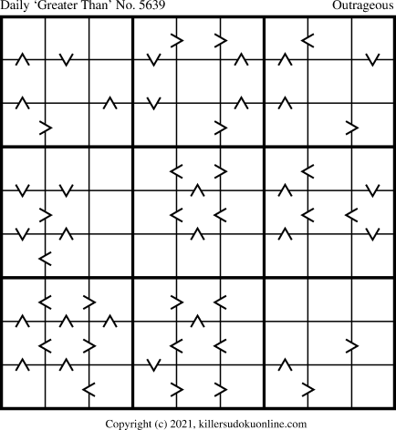 Killer Sudoku for 9/21/2021