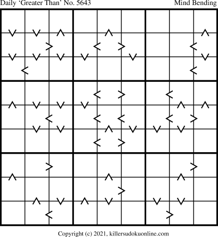 Killer Sudoku for 9/25/2021