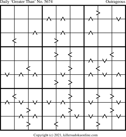 Killer Sudoku for 10/26/2021