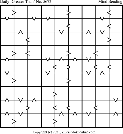 Killer Sudoku for 10/24/2021