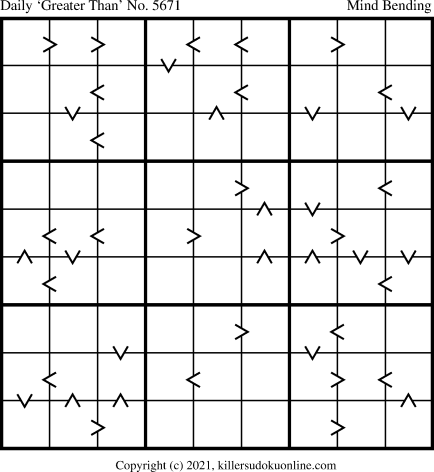 Killer Sudoku for 10/23/2021