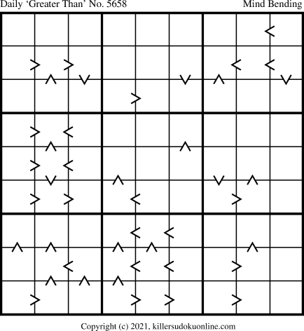 Killer Sudoku for 10/10/2021