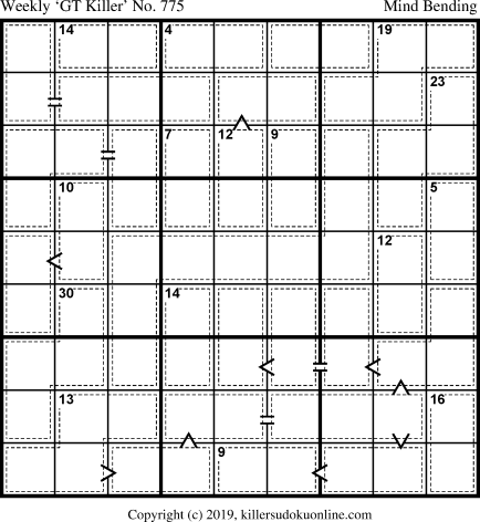 Killer Sudoku for 2/15/2021