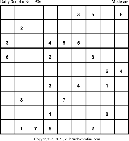 Killer Sudoku for 8/8/2021