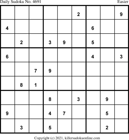 Killer Sudoku for 1/5/2021