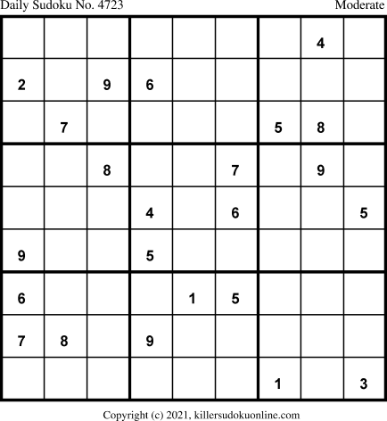 Killer Sudoku for 2/6/2021
